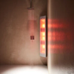 Sunshower Combi White UV En Infrarood Opbouwapparaat 29x144x22.8 Cm Aluminium Wit -Winkel Voor Huis- En Badkamerartikelen sunshower combi white uv en infrarood opbouwapparaat 29x144x22.8 cm aluminium 6