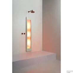 Sunshower One L Round Infrarood 185x33 Cm Inbouw - Opbouw Vlak Of Hoek Sand White -Winkel Voor Huis- En Badkamerartikelen sunshower oneplus l sand inbouw ir geheel