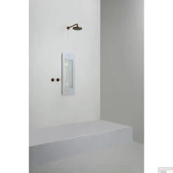 Sunshower One S Round Infrarood 95x33 Cm Inbouw - Opbouw Vlak Of Hoek White -Winkel Voor Huis- En Badkamerartikelen sunshower oneplus s white inbouw uit geheel