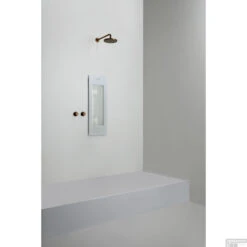 Sunshower Plus S Round Infrarood En UV-licht 95x33 Cm Inbouw - Opbouw Vlak Of Hoek White -Winkel Voor Huis- En Badkamerartikelen sunshower oneplus s white inbouw uit geheel 2