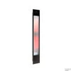 Sunshower Pure Solo Black Infrarood Opbouwapparaat 20x124x18 Cm Aluminium Zwart