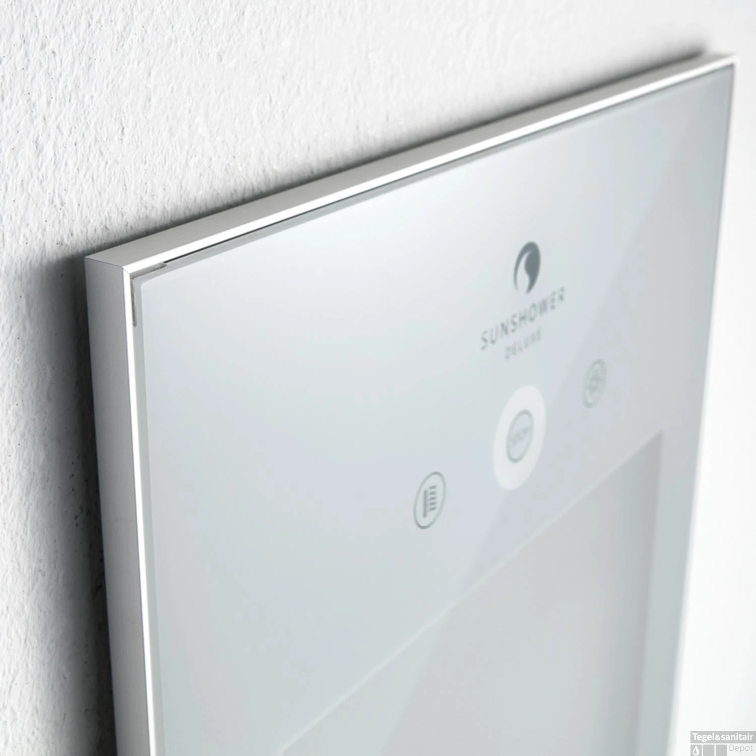 Sunshower Combi White UV En Infrarood Opbouwapparaat 29x144x22.8 Cm Aluminium Wit - Afbeelding 4