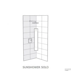 Sunshower Pure Solo Grey Infrarood Opbouwapparaat 20x124x18 Cm Aluminium Grijs -Winkel Voor Huis- En Badkamerartikelen sunshower pure solo white infrarood opbouwapparaat 20x125x18 cm aluminium lijn 1