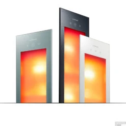 Sunshower Pure 2.0 Grey Infrarood Inbouwapparaat 19.9x61.9x10 Cm Half Body Aluminium Grijs -Winkel Voor Huis- En Badkamerartikelen sunshower rangeshot ir