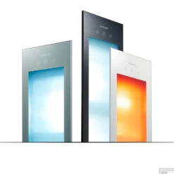 Sunshower Pure 2.0 Black Infrarood Inbouwapparaat 19.9x61.9x10 Cm Half Body Aluminium Zwart -Winkel Voor Huis- En Badkamerartikelen sunshower rangeshot ir uv combi 2 1