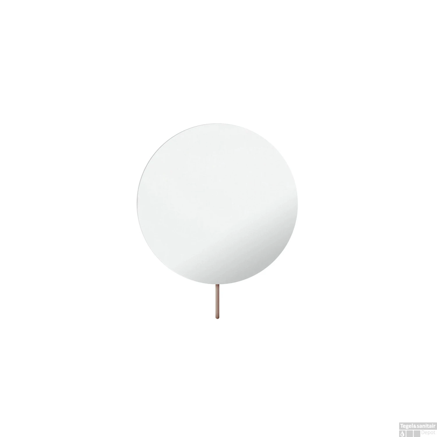 Vergrotingsspiegel Hotbath Cobber Wandmontage Draaibaar 20 Cm Geborsteld Koper PVD 1 Vergrotingsspiegel Hotbath Cobber Wandmontage Draaibaar 20 Cm Geborsteld Koper PVD