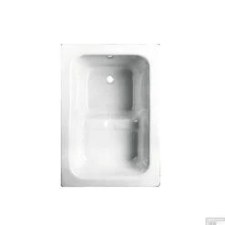 VM GO Pisa Zitbad 100x70cm Acryl 21-42cm Diep Inclusief Potenstel