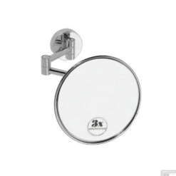 Make-up / Scheerspiegel Sapho X-Round Wandmontage 3x Zoom Rond 14 Cm Chroom